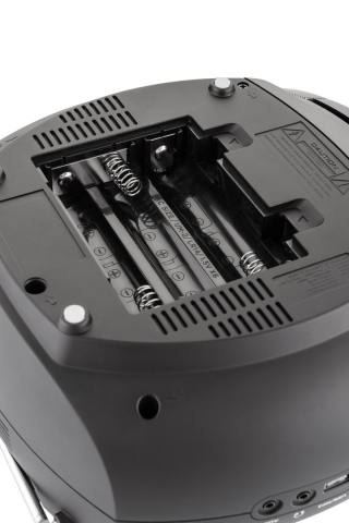 Radiocasetofon stereo cu CD JVC RC-E444B, 4W RMS, Bluetooth, USB, afisaj LCD, ceas, negru [5]