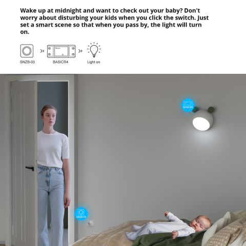 Releu Smart Sonoff BASICR4, Wi-Fi, 10A [6]