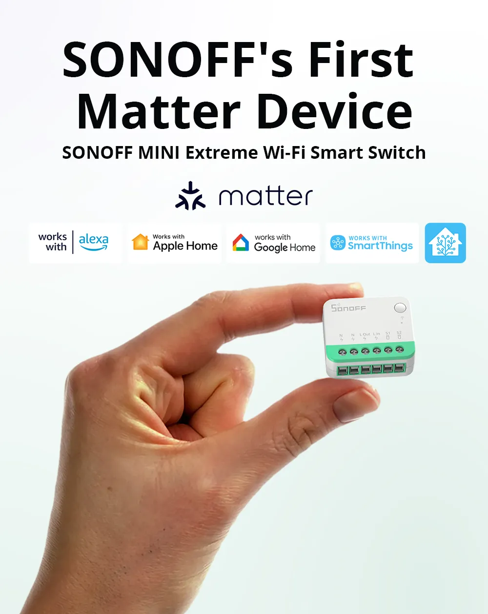 Releu Smart Wifi Sonoff MINIR4M Extreme - Matter [2]