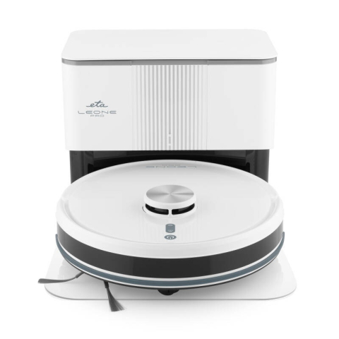 Robot aspirator si mop ETA Leone Pro 6244 90000, baterie Li-Ion 14.4 V/ 5200 mAh, Wi-Fi, navigatie laser, motor digital, alb [4]