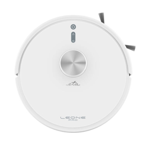 Robot aspirator si mop ETA Leone Pro 6244 90000, baterie Li-Ion 14.4 V/ 5200 mAh, Wi-Fi, navigatie laser, motor digital, alb [3]