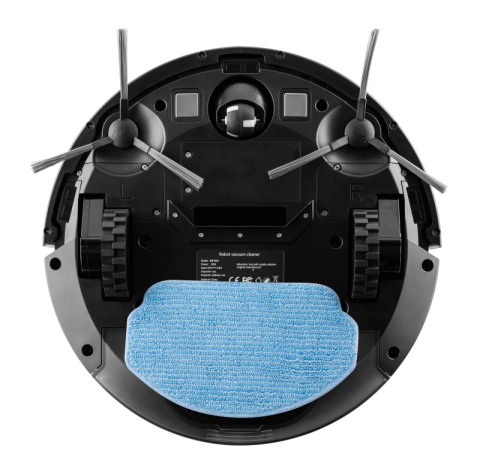 Robot aspirator si mop ETA Rover 1248 90010, Li-Ion 14.4 V/ 2600 mAh, telecomanda, tehnologie SMART, gri antracit [5]