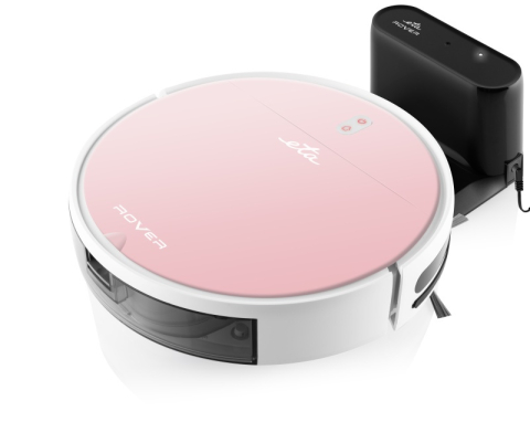 Robot aspirator si mop ETA Rover 1248 90030, Li-Ion 14.4 V/ 2600 mAh, telecomanda, tehnologie SMART, roz [2]