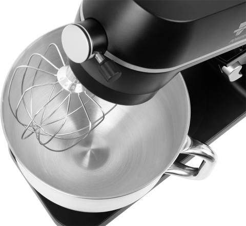 Robot de bucatarie ECG FORZA 6600 Metallo Nero, 1800 W, 6,5 litri, afisaj LED, sistem de amestecare planetar [6]