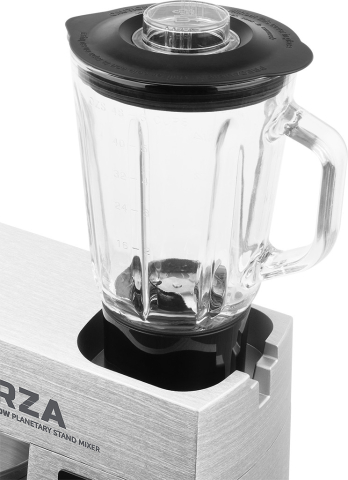 Robot de bucatarie ECG FORZA 7800 Ultimo Argento, 1800 W, 8 litri, LCD, sistem de amestecare planetar [10]