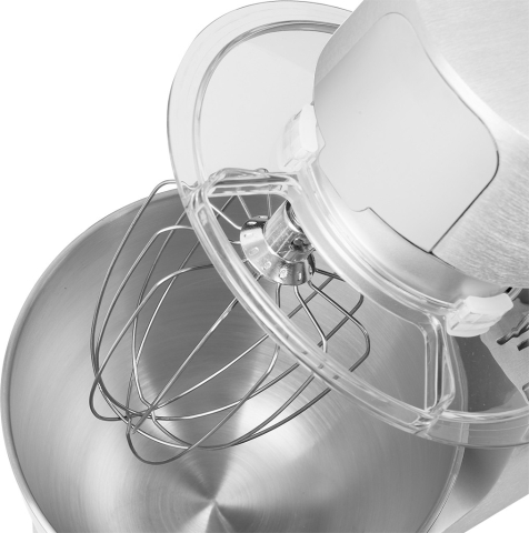 Robot de bucatarie ECG FORZA 7800 Ultimo Argento, 1800 W, 8 litri, LCD, sistem de amestecare planetar [6]