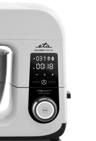 Robot de bucatarie ETA Gratus Kuliner II Origin 2038 90000, 1700 W, bol 6.7 litri + bol 3.5 litri, design integral din metal, LED, control tactil [3]