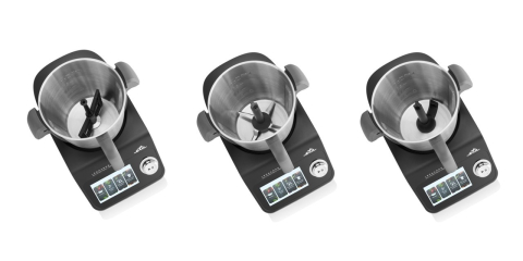 Robot de bucatarie ETA Leonardo Plus 0070 90010, 1600 W, 3.5 litri, 7 programe, negru/gri [9]