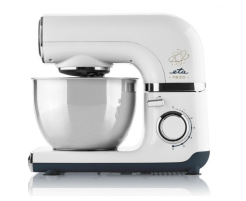 Robot de bucatarie ETA Mezo 003490010, 600 W, 4 litri, reglare continua a vitezei, sistem de amestecare planetar, alb [2]