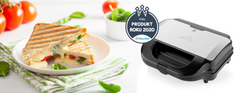 Sandwich-maker 4 in 1, ETA Sorento 3151, 900 W, otel inoxidabil, 4 tipuri de placi detasabile [1]