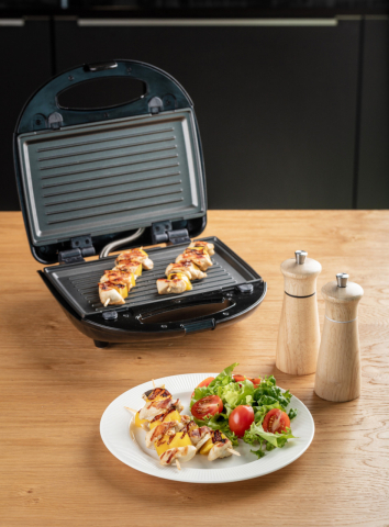 Sandwich-maker 4 in 1 Gallet Torcy CRO 616, 700W, 4 tipuri de placi detasabile [2]