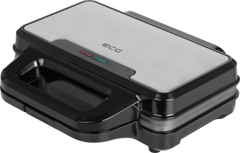 Sandwich-makers - Sandwich maker ECG S 2120 Grande, 900 W, 4 sandvisuri triunghiulare, design din otel inoxidabil si plastic