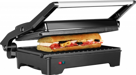 Sandwich-maker&grill, ECG S 2070 Panini, 1200 W, placi nonaderente [8]
