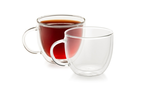 Set 2 cesti pentru ceai ETA 9153 91000, 2 x 400 ml, sticla borosilicata cu pereti dubli [1]