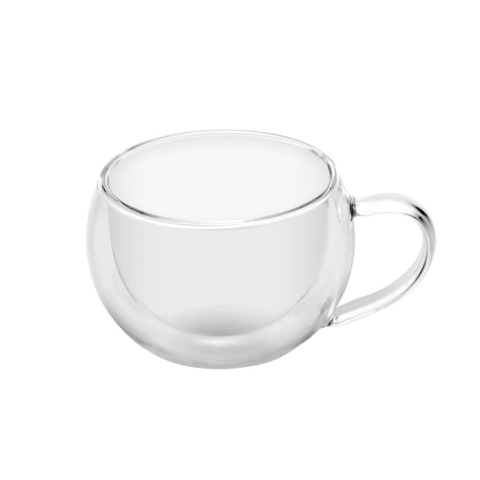 Bucatarie - Set 2 cesti pentru espresso lung ETA 5180 91010, 160 ml, pereti dubli din sticla borosilicata