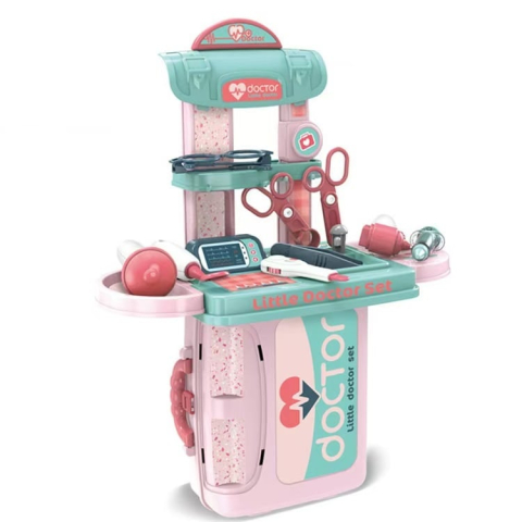 Set de joaca doctor Rovo 975, 3 in 1, trusa de doctor, 20 piese [3]
