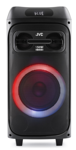 Sisteme audio - Sistem audio portabil JVC XS-EP514B, 150W (RMS), Acumulator 11.1 V/4 Ah (16 h), Bluetooth, USB, Radio FM, Microfon, AUX IN, Intrare chitara
