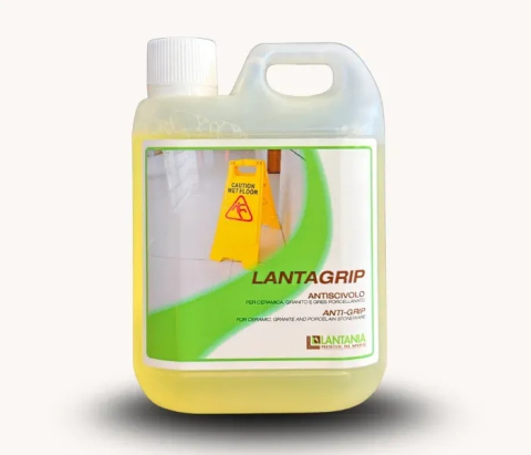 Curatare & Intretinere suprafete - Solutie antialunecare pentru gresie, granit, piatra naturala - profesionala - Lantagrip 1 litru