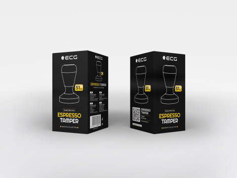 Tamper profesional pentru cafea ECG Fuso 51 mm [7]