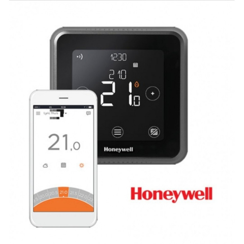 Termostate - Termostat ambiental Honeywell T6R Lyric wireless, programabil, inteligent, conectare internet