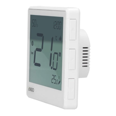 Termostat inteligent ENGO ONE ZigBee, alb, incastrabil, 230V  [1]