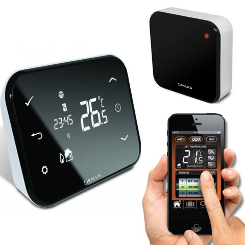 Cronotermostate - Termostate ambientale - Termostat Salus IT500 WiFi cu senzor IT300