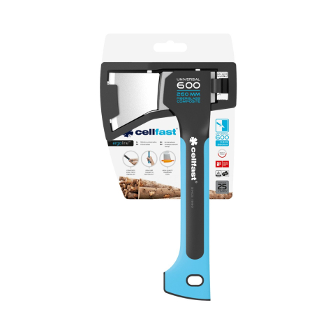 Topor Universal Cellfast U600 ERGO, coada fibra de sticla [2]