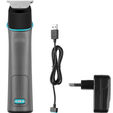 Trimmer multifunctional fara fir ECG GRS 3820 Magnetic, 3 capete, 9 atasamente, Li-Ion 500 mAh , IPX5 [8]