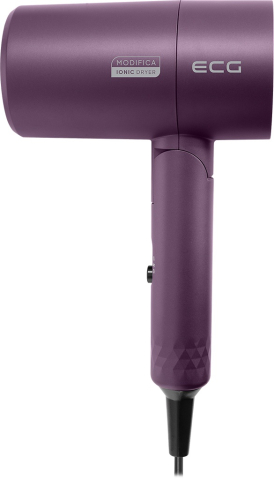 Uscator de par cu ionizare ECG Modifica Chiara, 1600 W, 2 niveluri de temperatura, concentrator, violet [1]