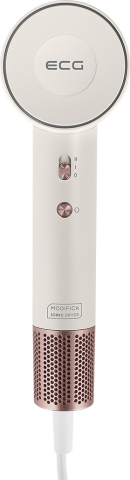 Uscator de par cu ionizare ECG Modifica Sonica, 1600 W, motor BLDC 110.000 rot/min, indicator temperatura, concentrator magnetic [7]