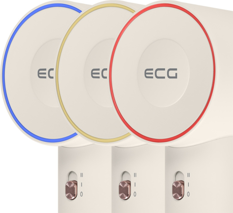 Uscator de par cu ionizare ECG Modifica Sonica, 1600 W, motor BLDC 110.000 rot/min, indicator temperatura, concentrator magnetic [9]