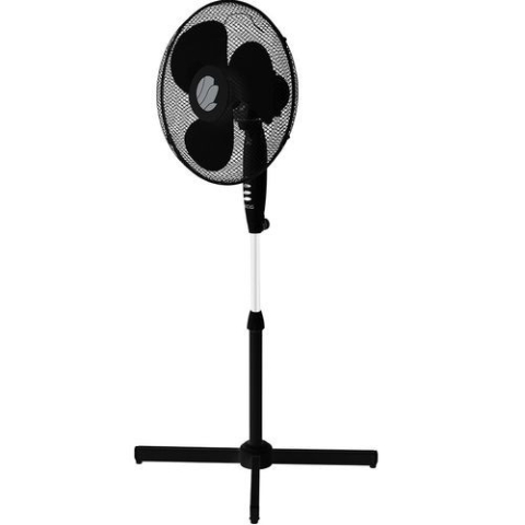 Ventilator cu picior ECG FS 40A negru, 50W, 40cm, 3 viteze, silentios [2]