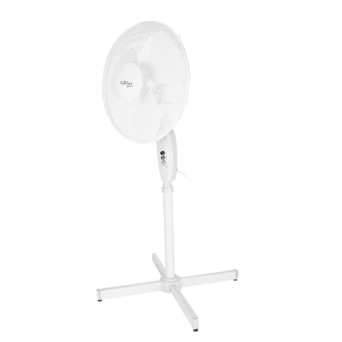 Ventilatoare - Ventilator cu picior GALLET VEN16S, 45W, diametru 40 cm, 3 viteze, oscilatie, zgomot redus