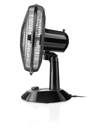 Ventilator de masa ETA Zefir 1607 90010, 45W, 30 cm, 5 palete, 4 moduri de suflare a aerului, oscilatie, negru [1]