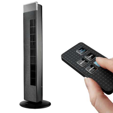 Ventilator turn cu ionizare ECG FS 91 T, 65W, 3 viteze, silentios, telecomanda [1]