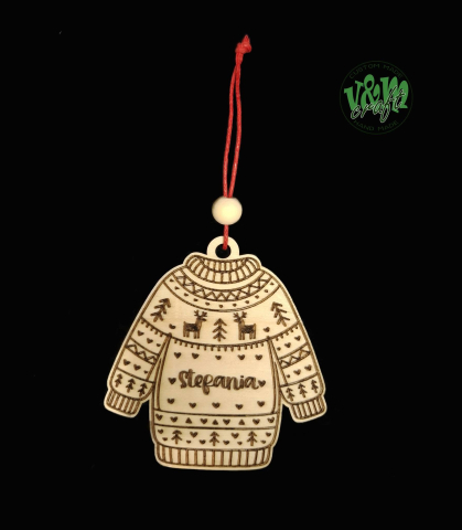 Craciun - Decoratiune pulover