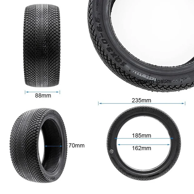 Anvelopă Tubless 10x3-6.5 [1]