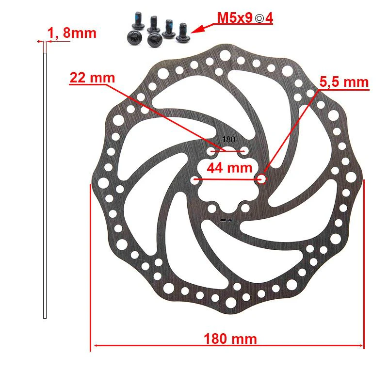Disc de frână 140mm