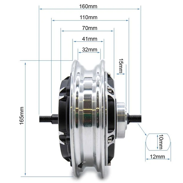Motor 48V 500W 6/B36 [1]
