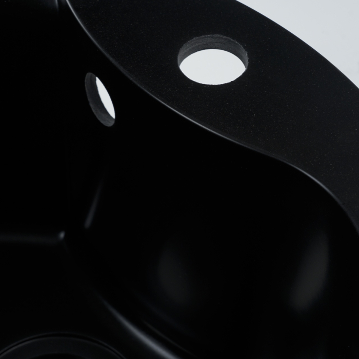 Chiuveta de bucătărie Elefant Premium Turas 480 , Negru 482 mm [7]