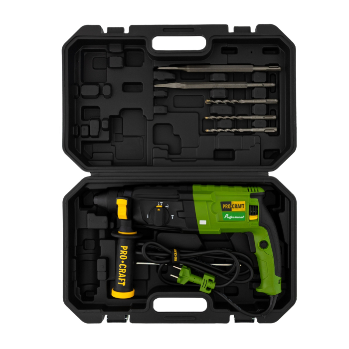 Ciocan rotopercutor PROCRAFT BH1400, 790W, 3J, 4000 bpm [7]