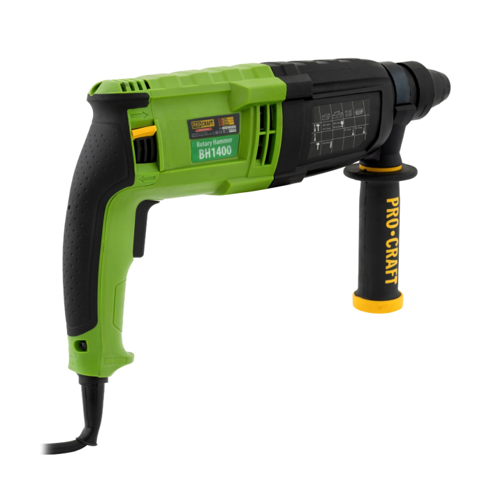 Ciocan rotopercutor PROCRAFT BH1400, 790W, 3J, 4000 bpm [6]