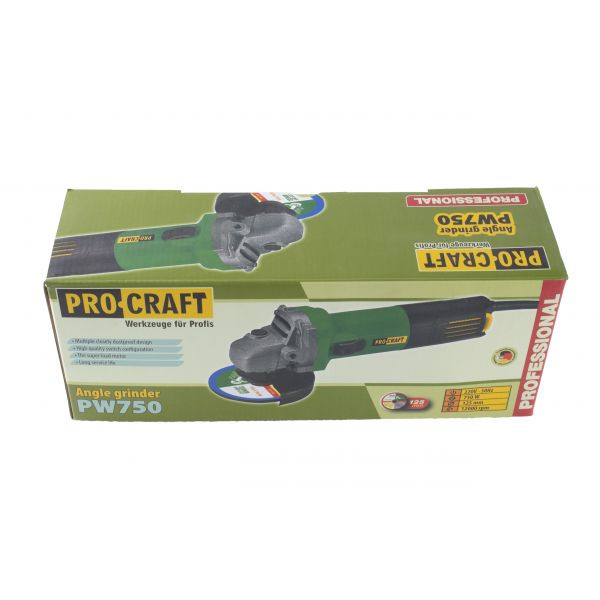 Flex Polizor Unghiular Procraft PW 750, 750 W, 1200 RPM, 125 mm Carbuni [5]