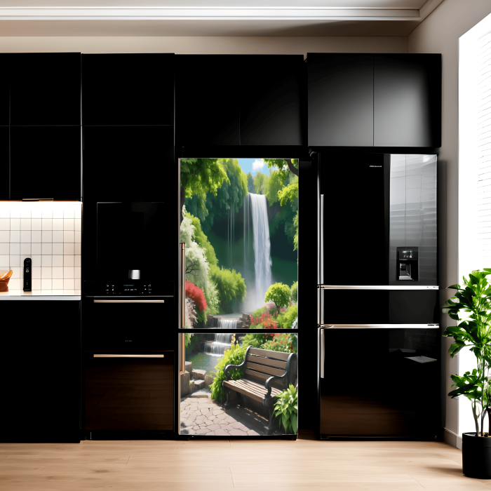 Folie imprimata color pentru decor Frigider, dimensiune 200 x 90cm, model: AVX-FR28 [1]