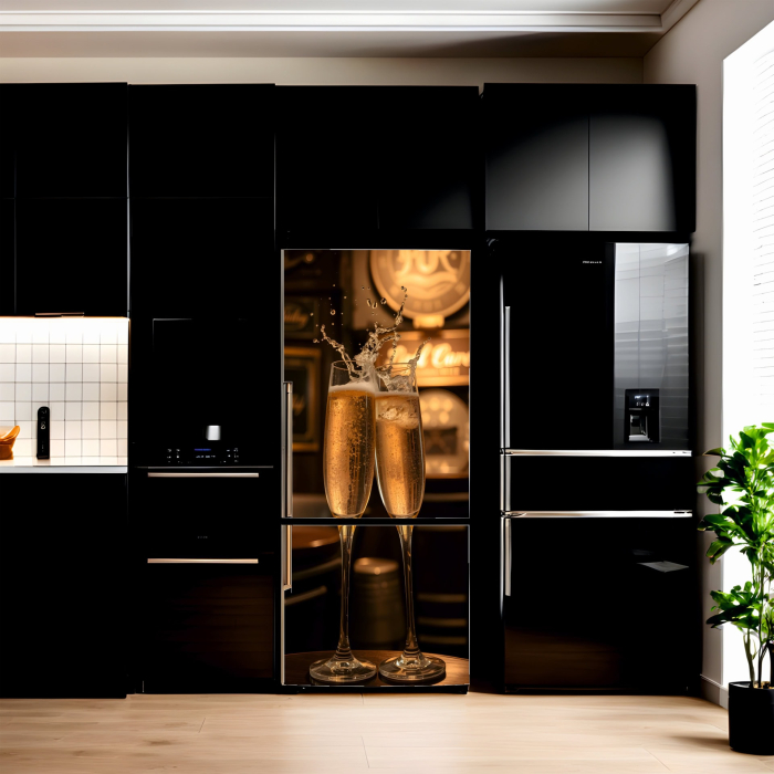 Folie imprimata color pentru decor Frigider, dimensiune 200 x 90cm, model: AVX-FR33 [1]