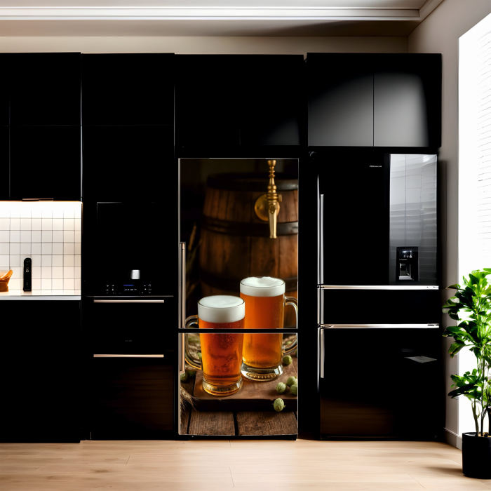 Folie imprimata color pentru decor Frigider, dimensiune 200 x 90cm, model: AVX-FR35 [1]