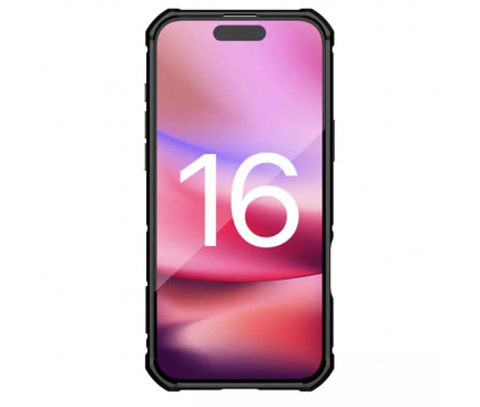 Husa iPhone 16 Pro Max MagSafe pentru Apple, Nillkin, CamShield Armor Prop, Neagra [5]