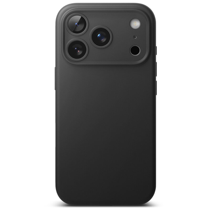Husa iPhone 17 Pro Max Ringke Silicone Magnetic MagSafe, neagra [4]