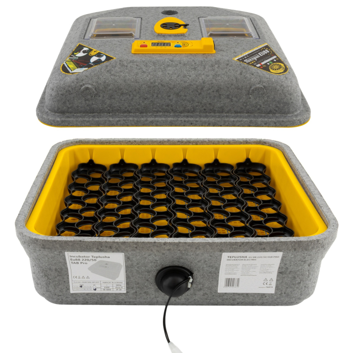 Incubator de uz casnic TEPLUSHA EU 88 220/50 TAB Pro, 50 W , 30-40°C [6]