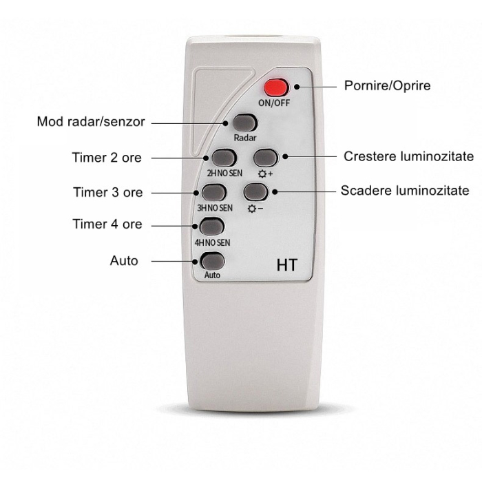 Lampa solara stradala Voltix, IP65, 60 LED SMD, 200W [7]